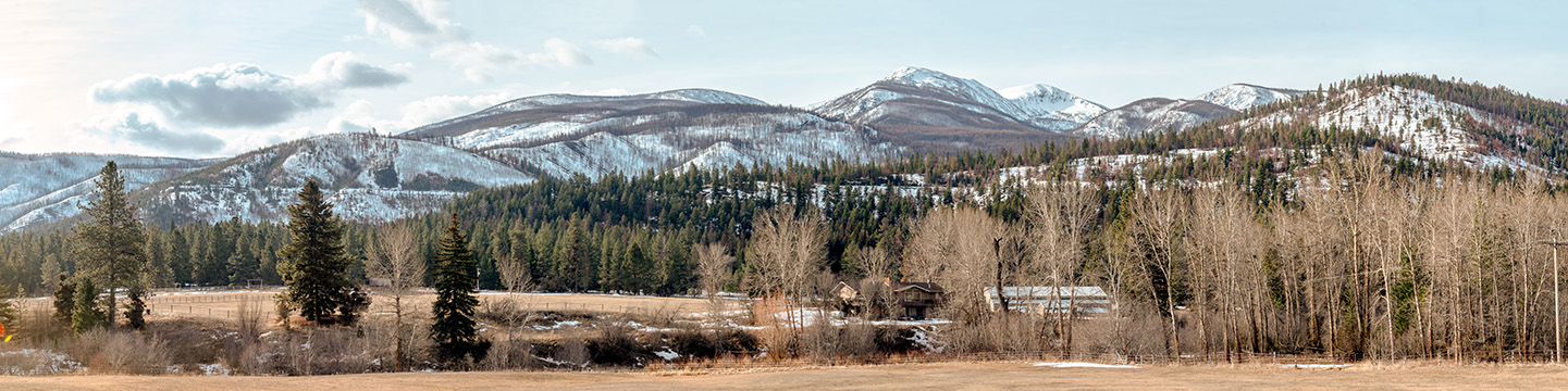 Mountains near Missoula, Montana